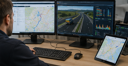 Дигитално планиране на маршрути и GPS системи за проследяване за извънгабаритен транспорт